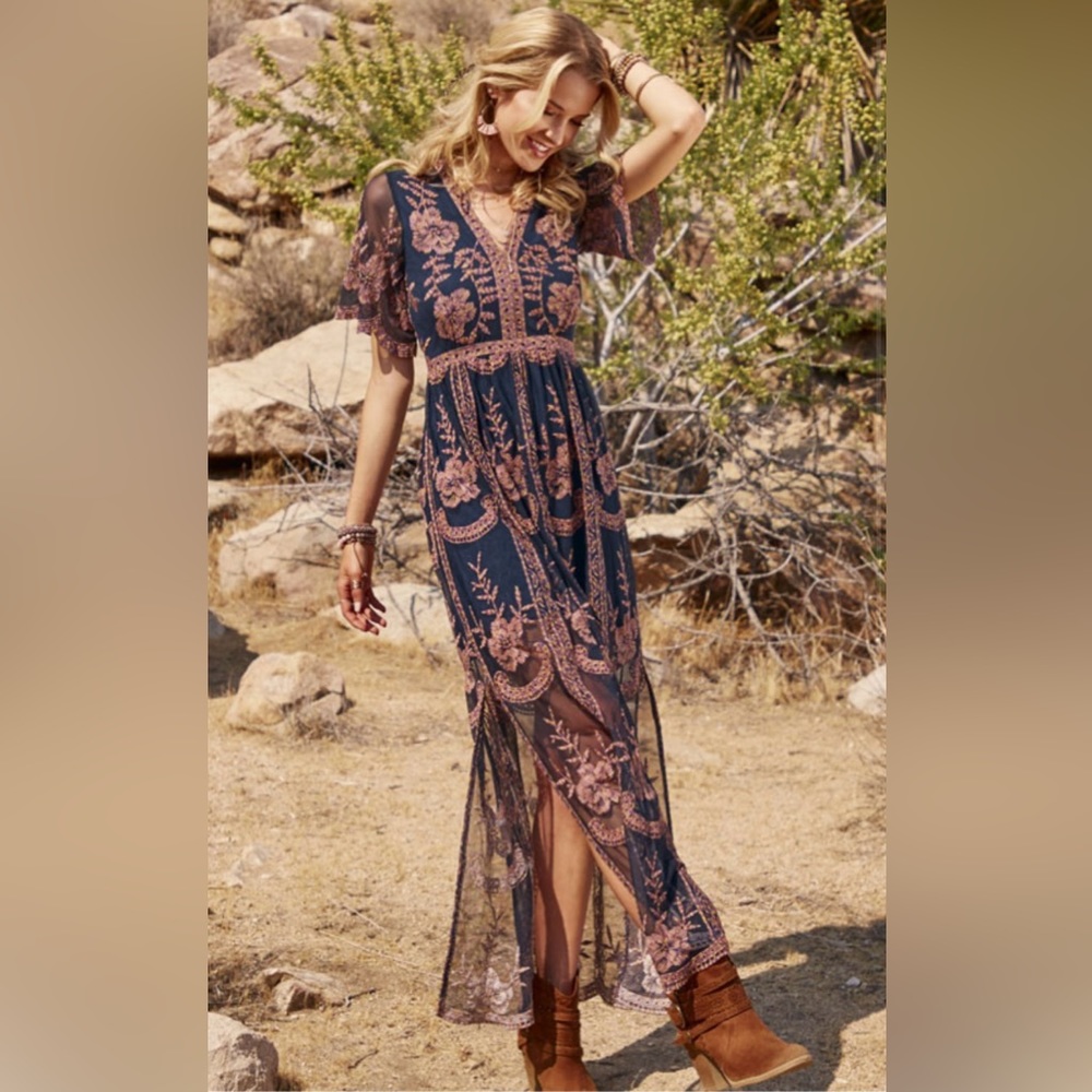 Altar’d State Maxi Dress Multicolor size Small